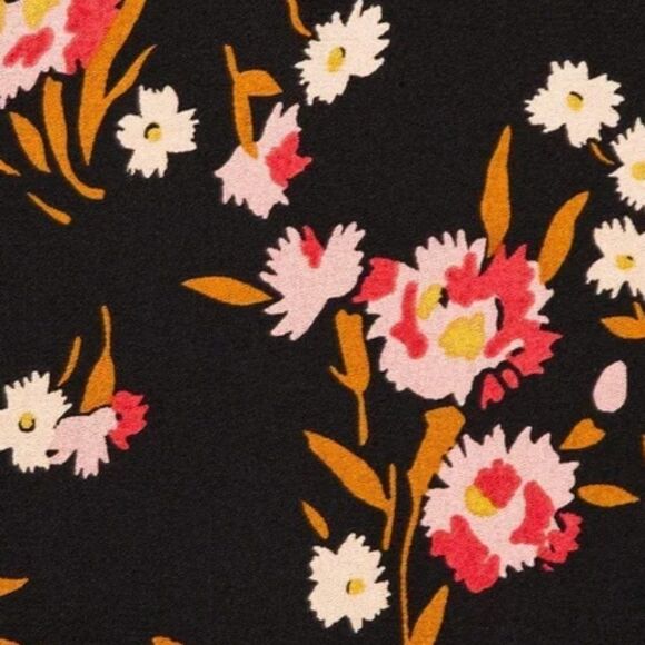 A.L.C. Carlo Wrap Long Sleeve Floral Mini Dress - Picture 4 of 9